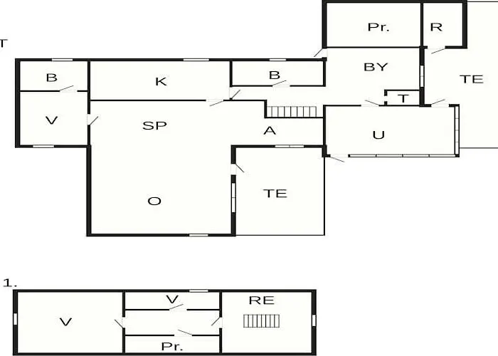 بيت للعطل 9 Person In Thyholm-by Traum *